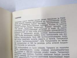 Tampere matkailukartta 1971 -kartta / map