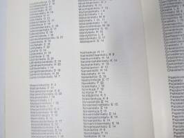 Tampere matkailukartta 1971 -kartta / map