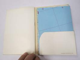 Tampere matkailukartta 1971 -kartta / map