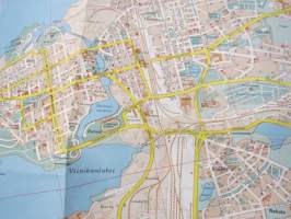 Tampere matkailukartta 1971 -kartta / map