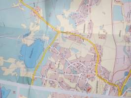 Tampere matkailukartta 1971 -kartta / map