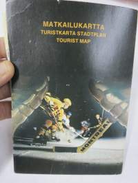 Tampere matkailukartta 1971 -kartta / map