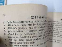 Arpakirja eli Onnenpyörä, huvitukseksi kansalle. Kolmas painos. 1876, erittäin harvinainen, tämä kappale kuulunut kustantajan G.W. Edlundin arkistoon