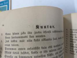 Arpakirja eli Onnenpyörä, huvitukseksi kansalle. Kolmas painos. 1876, erittäin harvinainen, tämä kappale kuulunut kustantajan G.W. Edlundin arkistoon