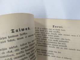 Arpakirja eli Onnenpyörä, huvitukseksi kansalle. Kolmas painos. 1876, erittäin harvinainen, tämä kappale kuulunut kustantajan G.W. Edlundin arkistoon