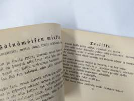Arpakirja eli Onnenpyörä, huvitukseksi kansalle. Kolmas painos. 1876, erittäin harvinainen, tämä kappale kuulunut kustantajan G.W. Edlundin arkistoon
