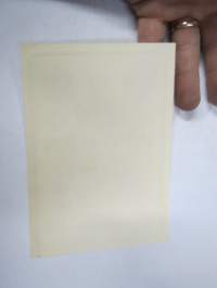 Forssa Aktie-Bolag - För 1870 års Exposition - Silvermedalj Helsingfors 1876 - 1882 -kangaspakan etiketti