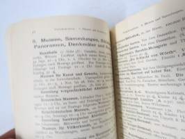 Richter´s Hamburg - Altona und Umgegend. Mit einem grossen Stadtplan und zahlreichen Karten und Plänen. -matkaopas + kartta