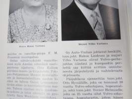 Volvo Viesti 1958 nr 3, Kansikuva kuvannut Matti Pitkänen, Volvo juhli Oulussa, BM puimuri MST 52, Volvo Jyväskylän Suurajoissa, Titaani, Uusi PV 544 -asiakaslehti