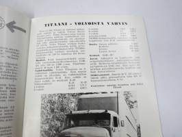 Volvo Viesti 1958 nr 3, Kansikuva kuvannut Matti Pitkänen, Volvo juhli Oulussa, BM puimuri MST 52, Volvo Jyväskylän Suurajoissa, Titaani, Uusi PV 544 -asiakaslehti