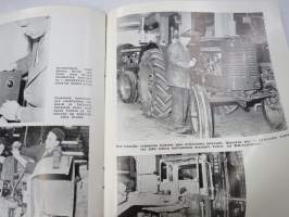 Volvo Viesti 1958 nr 3, Kansikuva kuvannut Matti Pitkänen, Volvo juhli Oulussa, BM puimuri MST 52, Volvo Jyväskylän Suurajoissa, Titaani, Uusi PV 544 -asiakaslehti