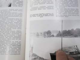 Volvo Viesti 1958 nr 3, Kansikuva kuvannut Matti Pitkänen, Volvo juhli Oulussa, BM puimuri MST 52, Volvo Jyväskylän Suurajoissa, Titaani, Uusi PV 544 -asiakaslehti