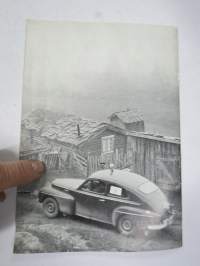 Volvo Viesti 1958 nr 3, Kansikuva kuvannut Matti Pitkänen, Volvo juhli Oulussa, BM puimuri MST 52, Volvo Jyväskylän Suurajoissa, Titaani, Uusi PV 544 -asiakaslehti