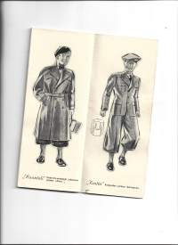 Ritari-pukimia Tampereen Pukutehdas Oy - tuotekuvasto  38 sivua . Suurmessujen Kultamital i1935