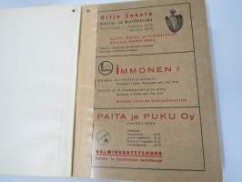Savonlinnan ja ympäristön puhelinluettelo 1950