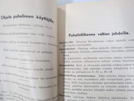 Savonlinnan ja ympäristön puhelinluettelo 1944, sisältää myös erillisen lisäluettelon