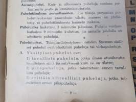 Savonlinnan puhelinluettelo 1937