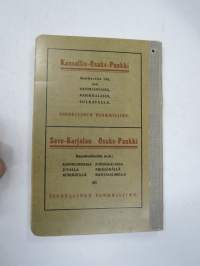 Savonlinnan puhelinluettelo 1937