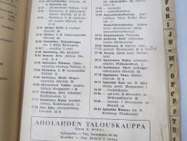 Savonlinnan ja ympäristön puhelinluettelo 1955, sisältää myös erilliset lisälehdet