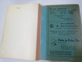 Savonlinnan ja ympäristön puhelinluettelo 1955, sisältää myös erilliset lisälehdet
