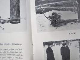 ARBOR - Patenteerattu siirrettävä moottorisaha ARBOR, käytettävä puiden kaadossa, tukkien katkaisemisessa ja halkojen sahauksessa -käyttöohjekirja