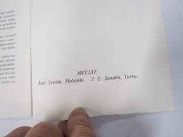 ARBOR - Patenteerattu siirrettävä moottorisaha ARBOR, käytettävä puiden kaadossa, tukkien katkaisemisessa ja halkojen sahauksessa -käyttöohjekirja