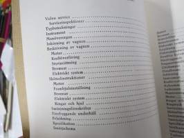 Volvo Lastvagnar Modeller LV 120-123 Instruktionsbok  -kuorma-autojen käyttöohjekirja ruotsiksi / operator´s manual in swedish