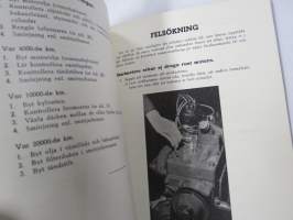 Volvo Lastvagnar Modeller LV 120-123 Instruktionsbok  -kuorma-autojen käyttöohjekirja ruotsiksi / operator´s manual in swedish