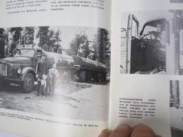 Volvo Viesti 1960 nr 3, Rovaniemi V. Rauma, Juukosken voimalaitostyömaa mm. autoilija Harald Setälä, Oiva Niemelä ja TB &quot;öljynkuljetusjuna&quot;, O. Sefeldt Texas USA, ym
