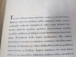 Maantie meillä ja muualla -matkakuvaus Englannista, kustantanut Suomalainen Shell Oy, harvinainen, tämä kappale kuulunut Artturi Hellemaan (Friitala) kotikirjastoon
