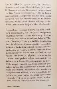 Keisarillisen Rooman historia, Annaalit