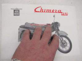 Aer Macchi Chimeza 250 moottoripyörä -myyntiesite