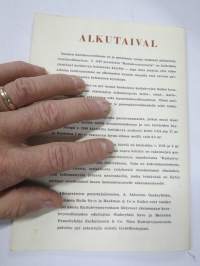 Kuitulevyopas 1951 - Tee se itse kuitulevystä tai huokoisesta kovalevystä, perusteellinen opas rakentajille - valmistajatehtaitten yhteisen yhdistyksen julkaisu