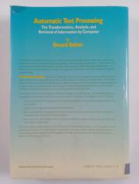 Automatic text processing : the transformation, analysis, and retrieval of information by computer