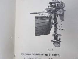 Archimedes - Handbok i skötseln av utombordsmotorn Archimedes Modell A -käyttöohjekirja