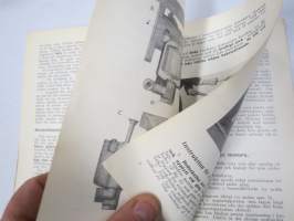 Archimedes - Handbok i skötseln av utombordsmotorn Archimedes Modell A -käyttöohjekirja