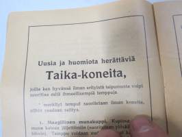 Hintaluettelo taikakoneista - Faust, Helsinki