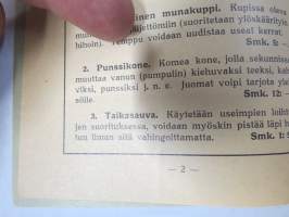 Hintaluettelo taikakoneista - Faust, Helsinki