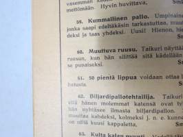 Hintaluettelo taikakoneista - Faust, Helsinki