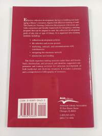 Guide for training collection development librarians
