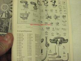 Fordson traktor Reservdelskatalog 15.6.1934 -alkuperäinen varaosaluettelo ruotsiksi