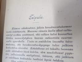 Hevoskasvatuksemme ja ehdotuksia sen kohottamiseksi