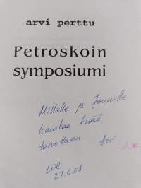 Petroskoin symposiumi (signeerattu, tekijän omiste)