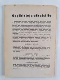 Jäsentelyn opas : Oppikoulun suomen kieliopin harjoituskirja
