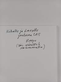 Pysykkös völjyssä ku ma kerron?