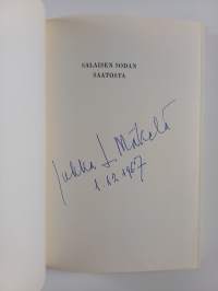 Salaisen sodan saatosta (signeerattu)