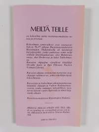 Meiltä teille : kokoelma ruotsinsuomalaista runoa ja proosaa