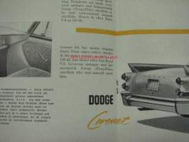 Dodge 1957 -myyntiesite, ruotsinkielinen
