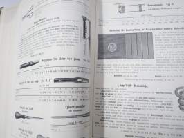 Maskinförnödenheter och Sprutor, Smörjapparater, Armatur, Pumpar, Rör, Verktyg, Transmissioner -kone- ja työkalukuvasto