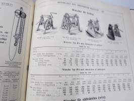 Maskinförnödenheter och Sprutor, Smörjapparater, Armatur, Pumpar, Rör, Verktyg, Transmissioner -kone- ja työkalukuvasto